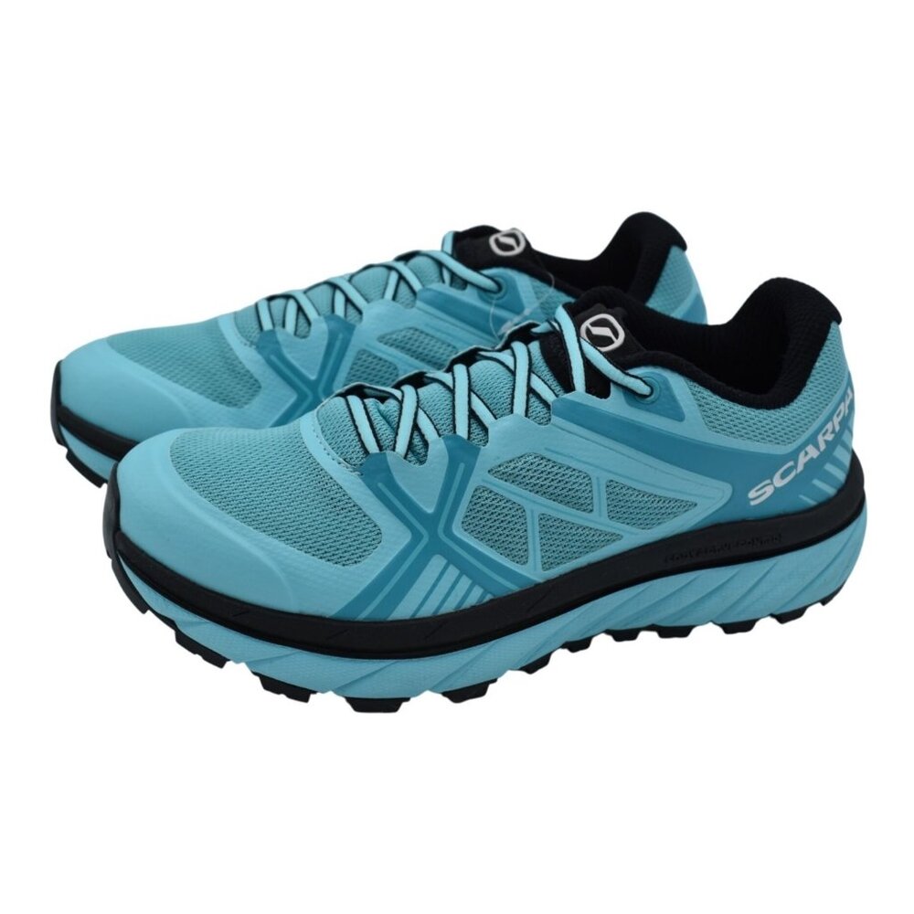 Scarpa Size EU 38.5 US 7 1/3 Spin Infinity Scuba Blue Hiking Trail Running Shoes